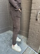 Broek Rib bruin