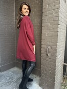 Trui Chantal bordeaux