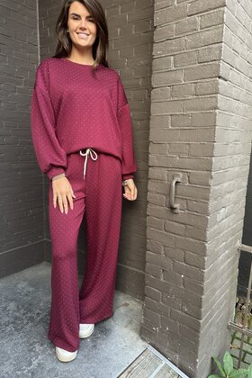 Pak Life Isn't Perfect Bordeaux Glitter