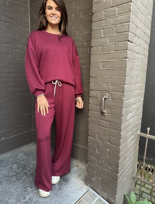 Pak Life Isn't Perfect Bordeaux Glitter