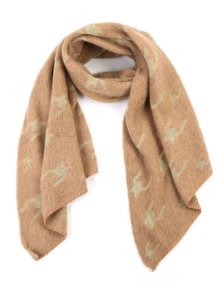 Sjaal Esther Camel