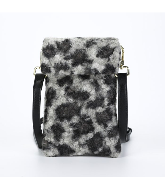 Telefoontas Panter Zwart