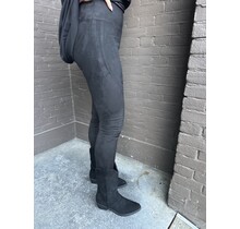 Legging suede zwart