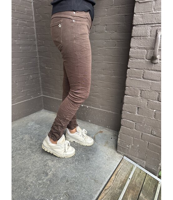 Jeans Amber bruin Jeans Amber bruin