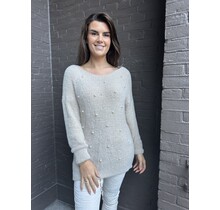 Trui Parel taupe
