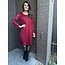 Jurk Kant bordeaux