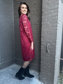 Jurk Kant bordeaux Jurk Kant bordeaux