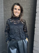 Coltrui kant zwart Coltrui kant zwart