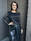 Top Roos zwart Top Roos zwart