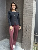 Broek Mooi Bordeaux Broek Mooi Bordeaux