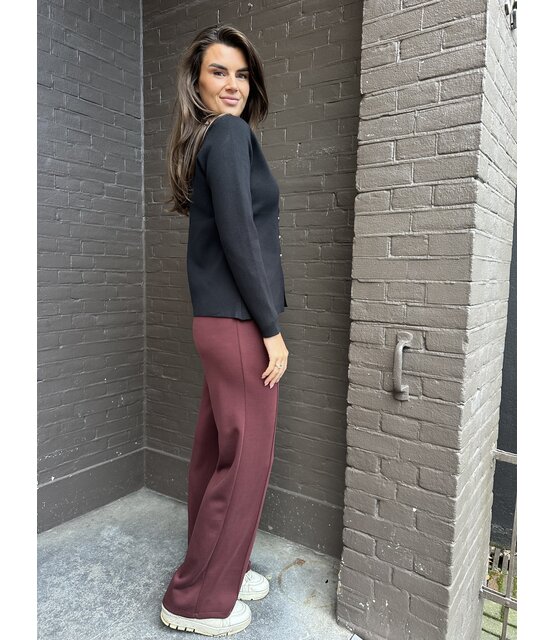 Broek Mooi Bordeaux Broek Mooi Bordeaux