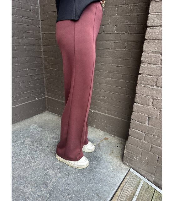 Broek Mooi Bordeaux Broek Mooi Bordeaux