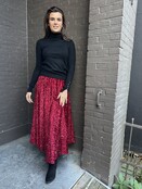 Rok Paillet bordeaux Rok Paillet bordeaux