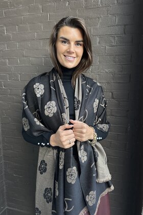 Sjaal Coco zwart