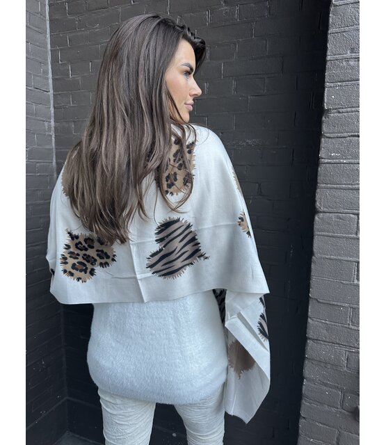 Sjaal Hart beige Sjaal Hart beige
