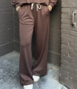 Broek  Life Isn't Perfect Bruin Glitter Broek  Life Isn't Perfect Bruin Glitter