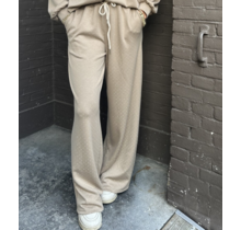 Broek  Life Isn't Perfect taupe Glitter