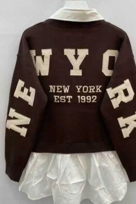 Trui /blouse New York bruin