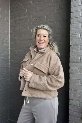 Jas Bomber Teddy Camel