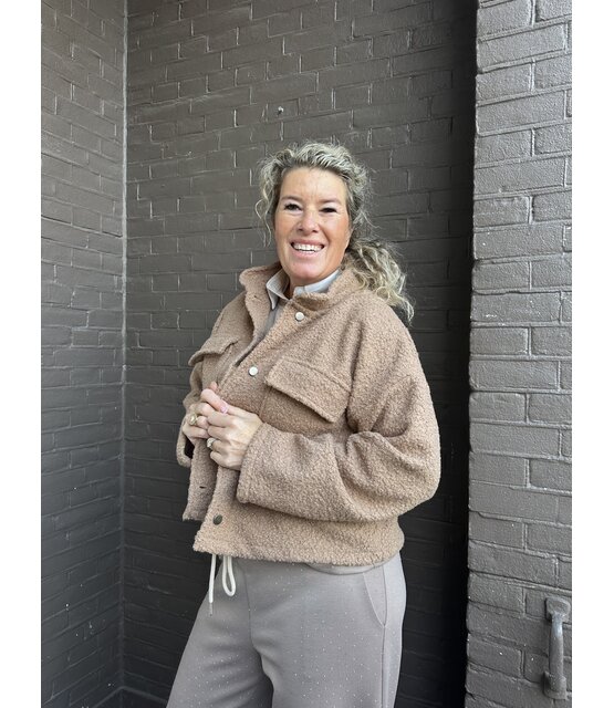 Jas Bomber Teddy Camel