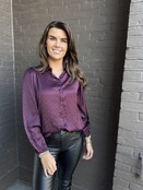 Blouse Lorena Bordeaux