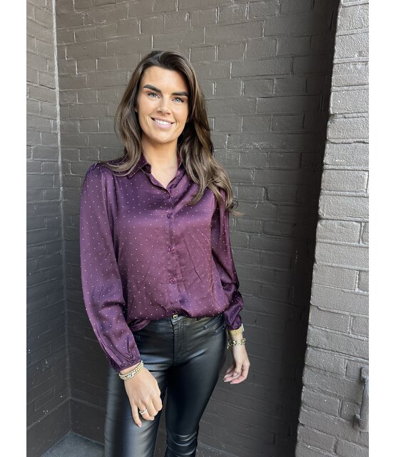 Blouse Lorena Bordeaux