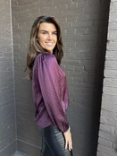 Blouse Lorena Bordeaux