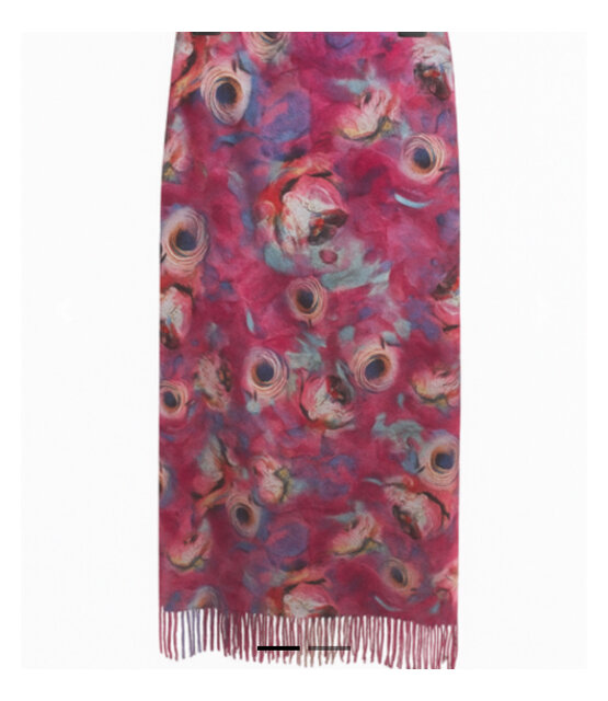 Sjaal Miranda Roze