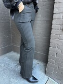 Broek Stripe Zwart/goud