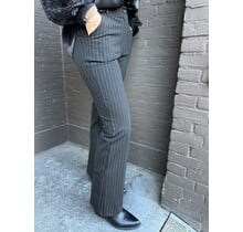 Broek Stripe Zwart/goud