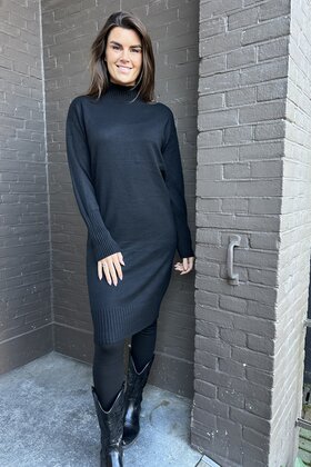 Jurk Col Bianca zwart