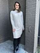 Jurk Col Bianca Beige