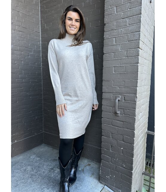 Jurk Col Bianca Beige