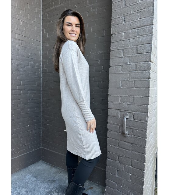 Jurk Col Bianca Beige