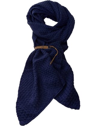 Sjaal Bo donkerblauw
