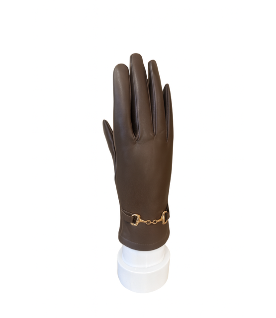 Handschoen Classy Bruin