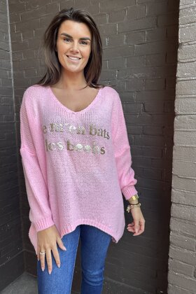 Trui Boobs Roze