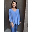 Top Melanie Blauw