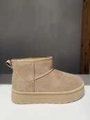 Boots Winter khaky/metalic