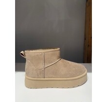 Boots Winter khaky/metalic