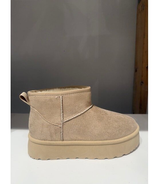 Boots Winter khaky/metalic