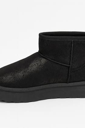 Boots winter zwart/metalic