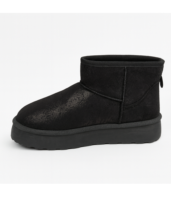 Boots winter zwart/metalic