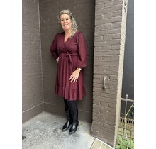 Jurk Marije Bordeaux