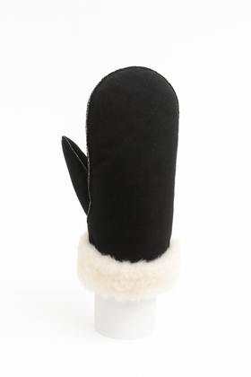 Handschoen Faux Fur Zwart