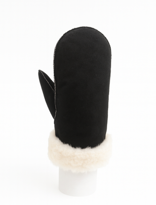 Handschoen Faux Fur Zwart