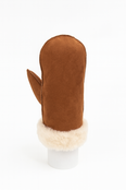 Handschoen Faux Fur Camel