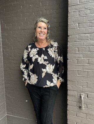 Top Ballon Zwart/Goud