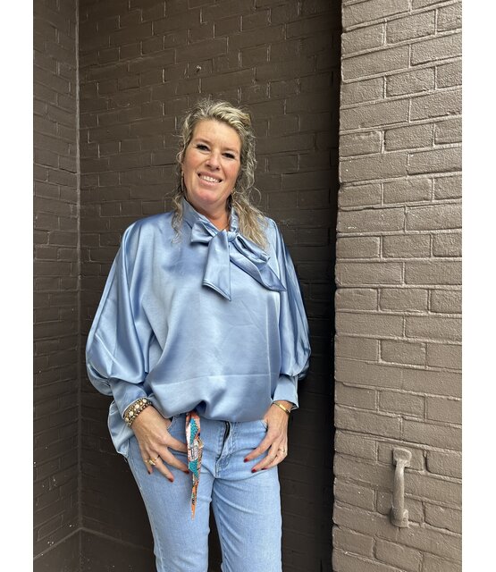 Blouse Leonie Blauw