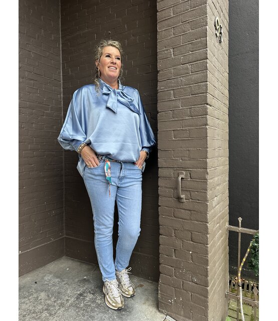 Blouse Leonie Blauw
